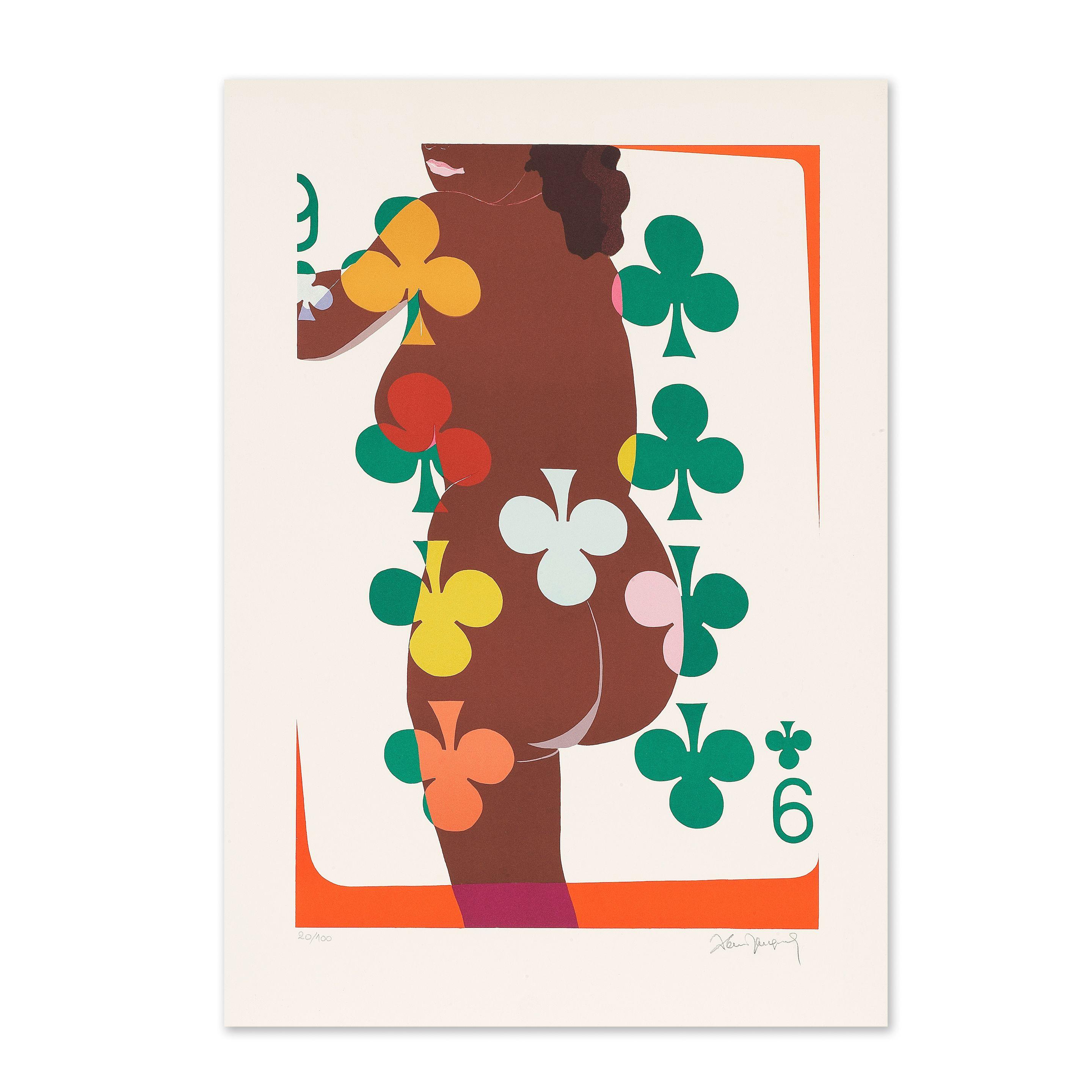 Alain Jacquet - Camouflage Vénus noire, 1964