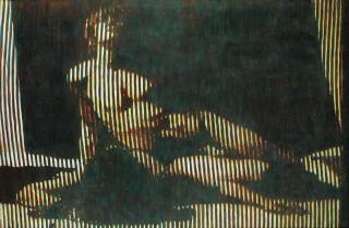 Alain Jacquet - Laure Et Grégoiresigned And Dated 1969; Oil On Canvas.