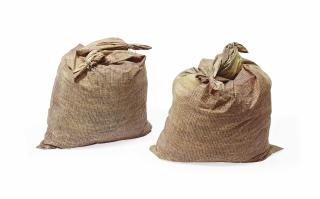 Alain Jacquet - Sacs De Jute (Les Matériaux Trâmés)