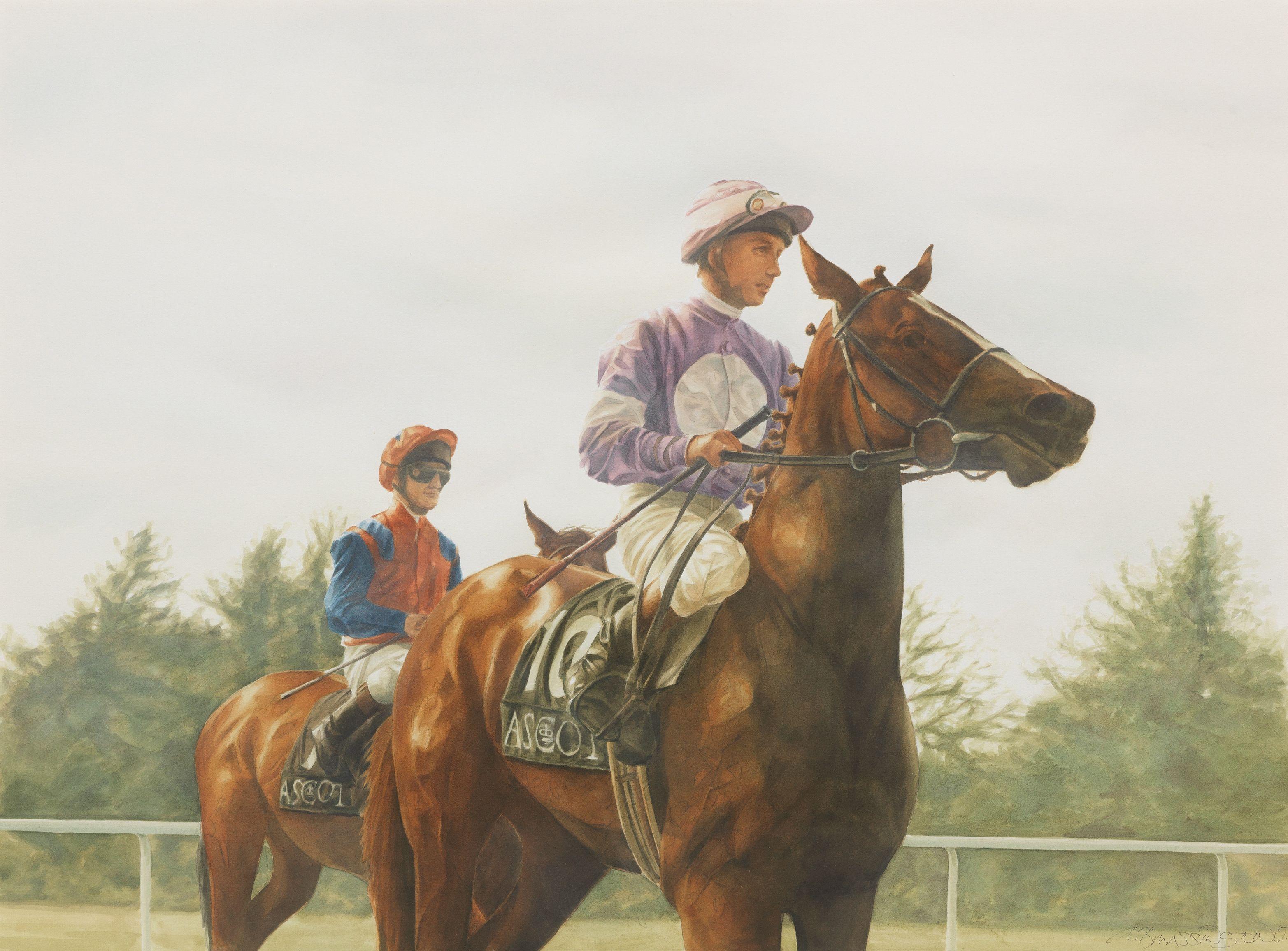 Alan Brassington - At the Start, Ascot