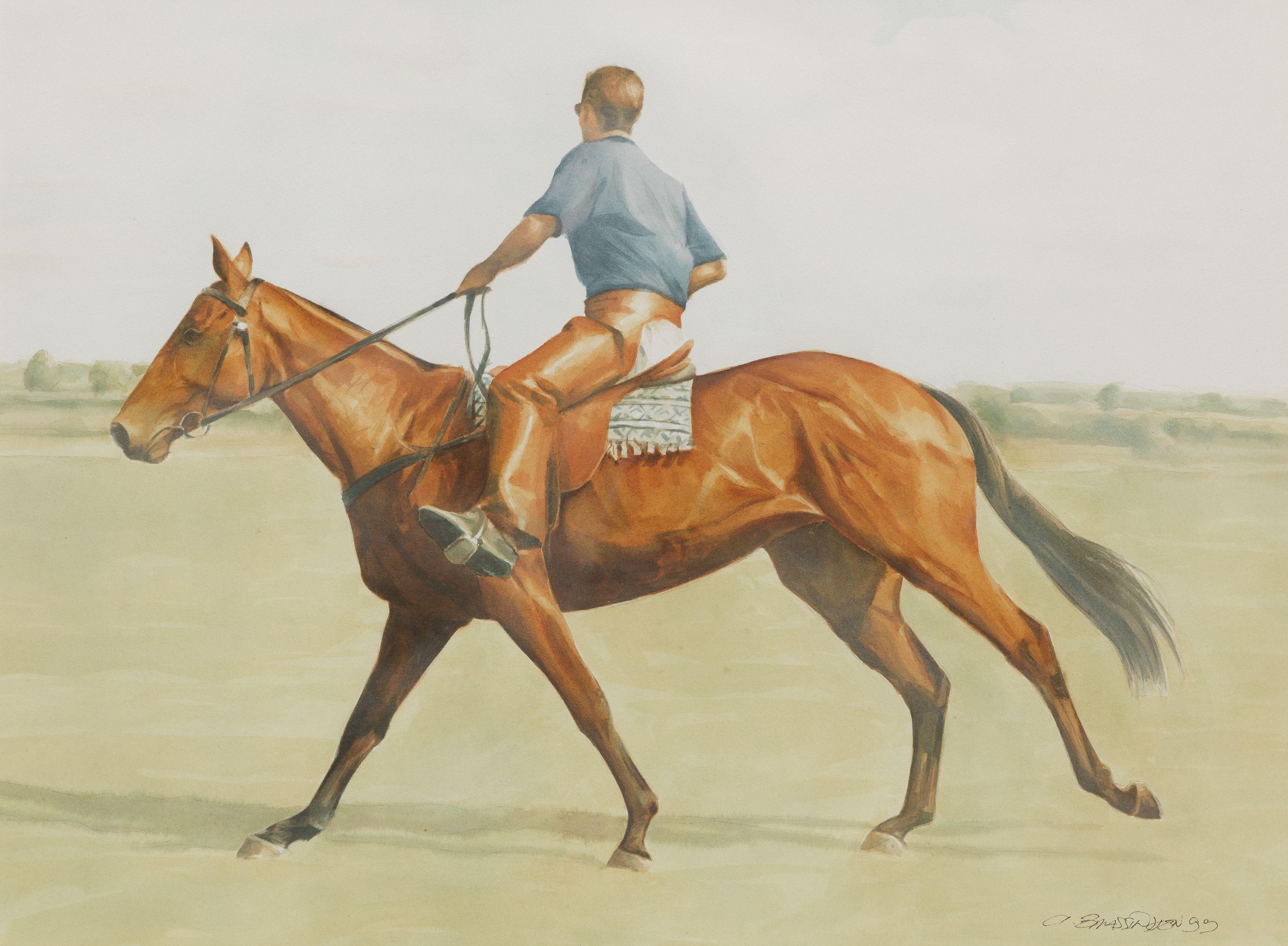 Alan Brassington - Forest, Polo Pony