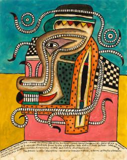 Alan Davie C.B.E., H.R.S.W., R.A. - At The Level of the Heart