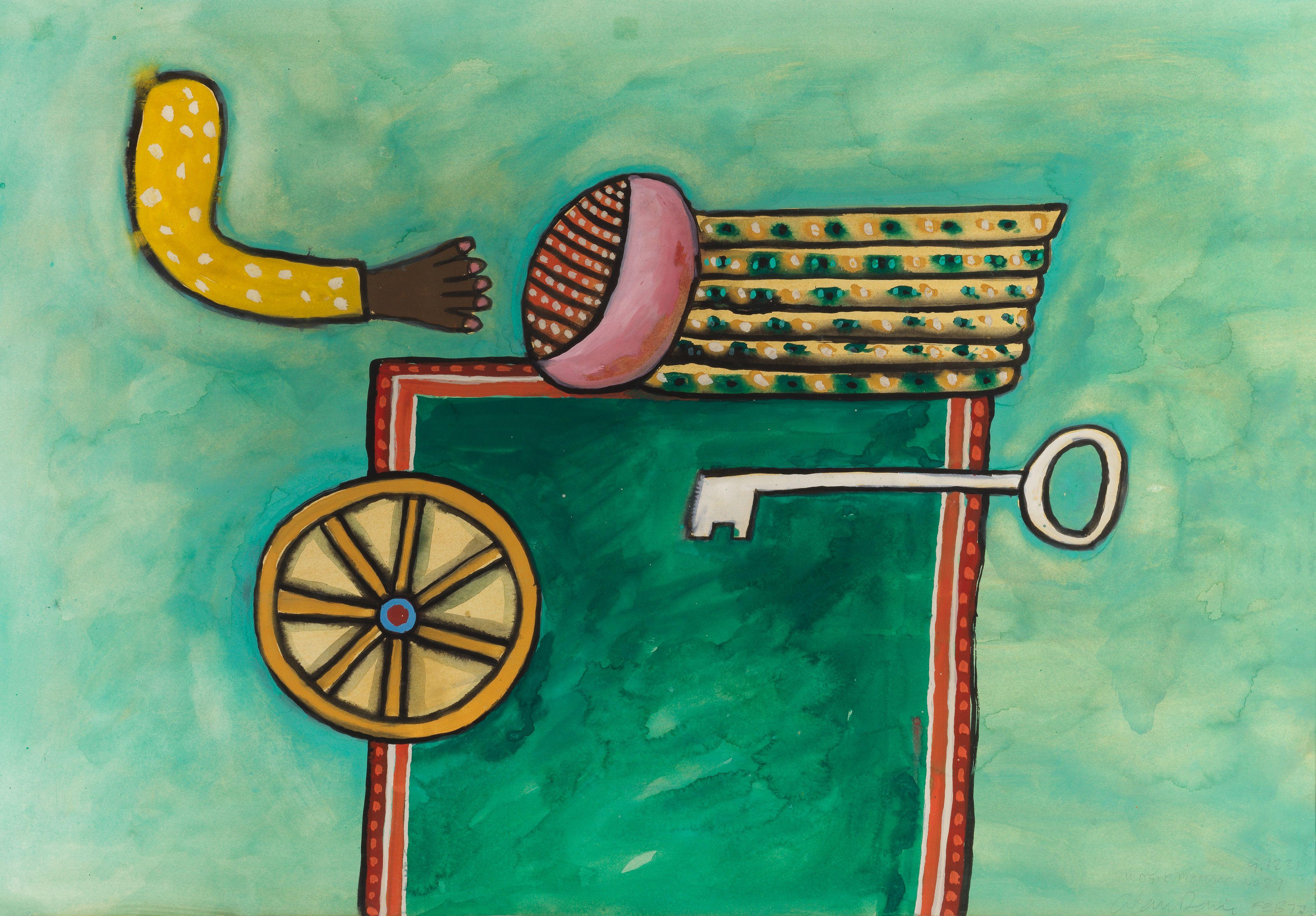 Alan Davie C.B.E., H.R.S.W., R.A. - Magic Picture No. 29 (Opus G. 1231)