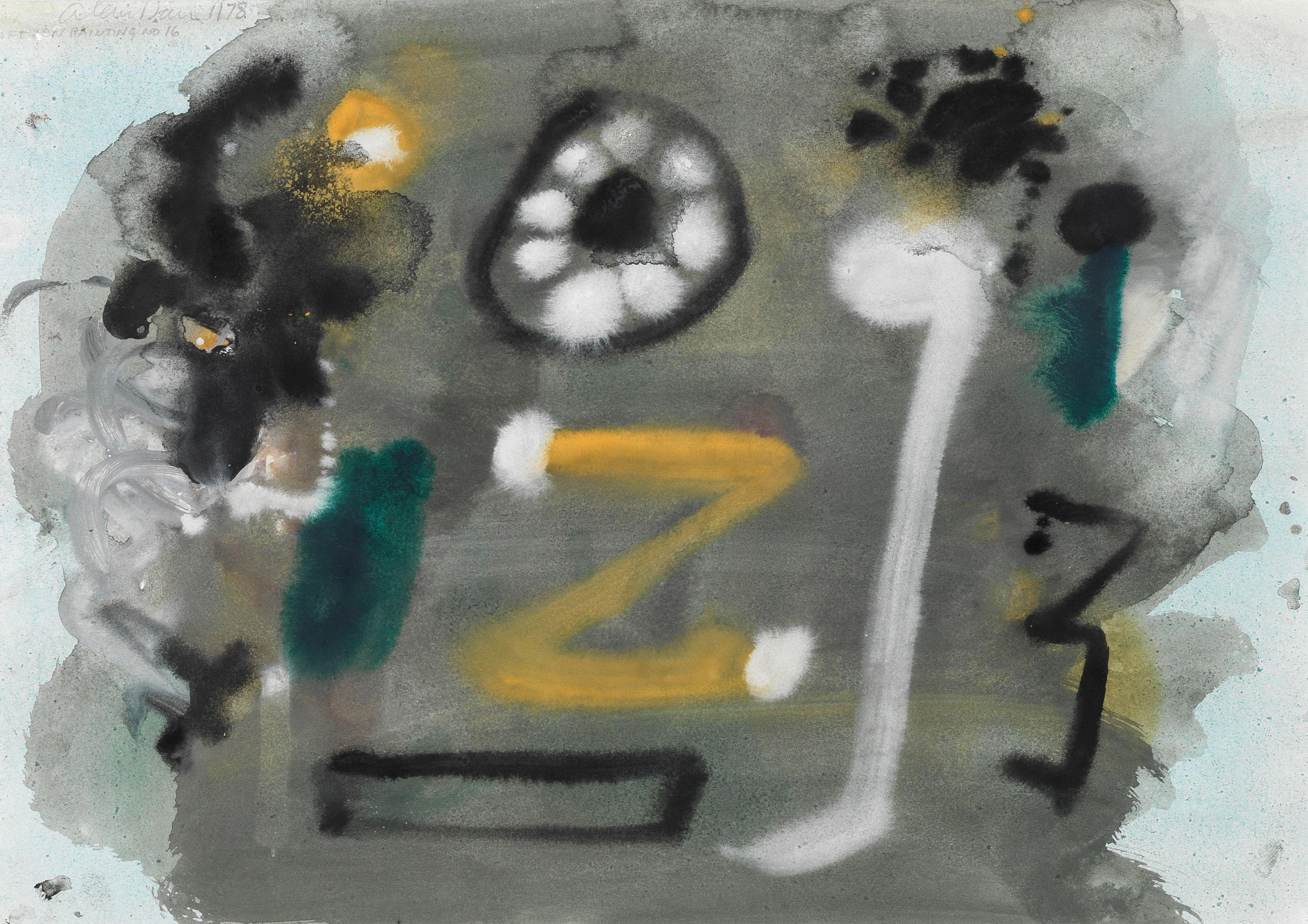 Alan Davie C.B.E., H.R.S.W., R.A. - Soft Zen Painting No.16