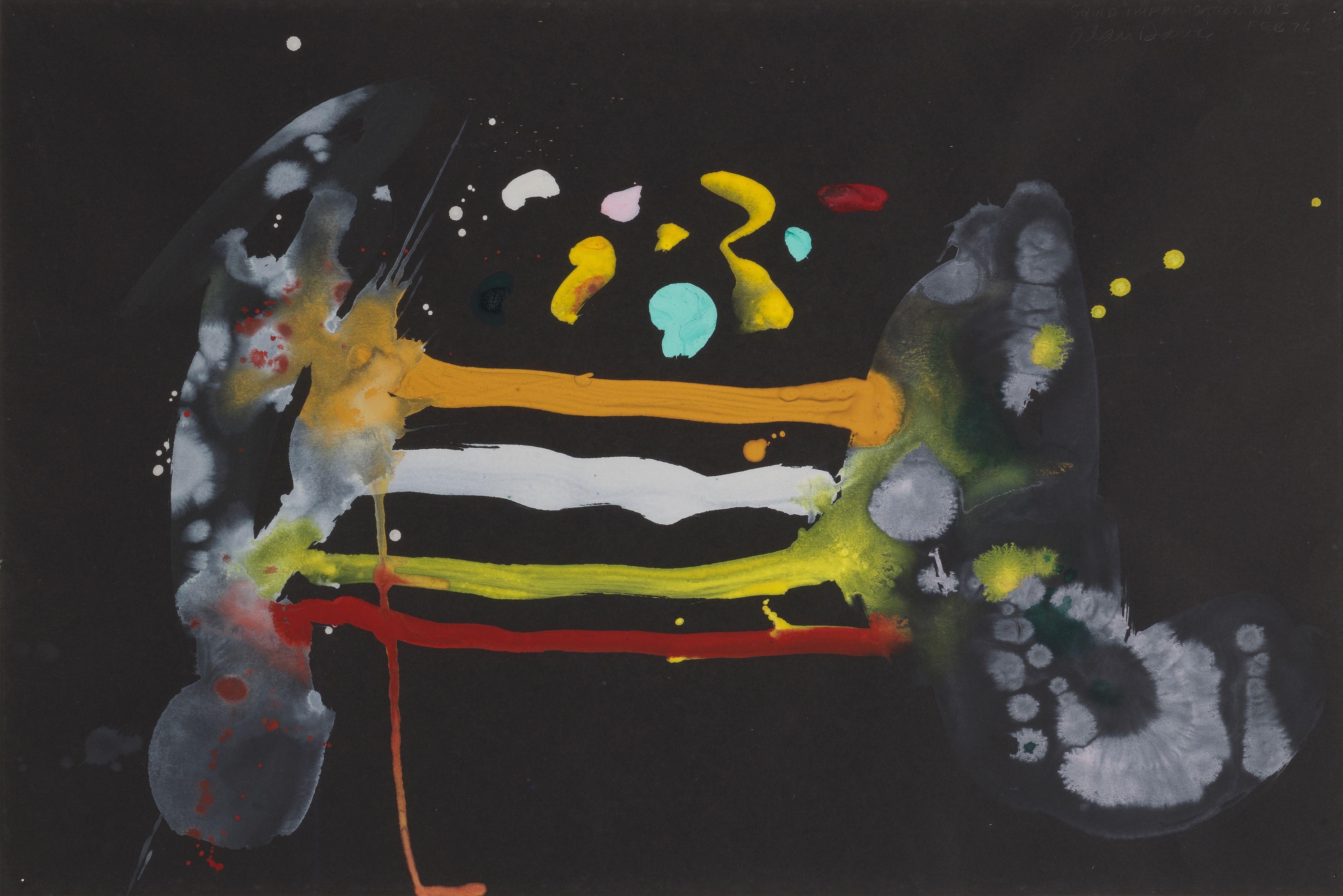 Alan Davie C.B.E., H.R.S.W., R.A. - Squid Improvisation No 3