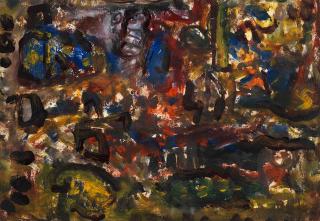 Alan Davie C.B.E., H.R.S.W., R.A. - Untitled (Opus G.4394), 2013