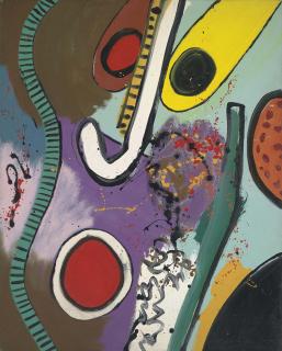 Alan Davie, H.R.S.A. - Butterfly Catcher