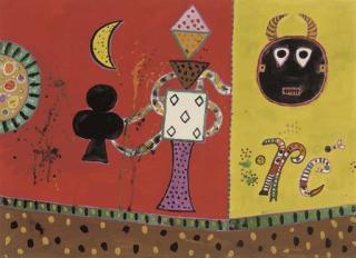 Alan Davie, H.R.S.A. - Guliwall No.3