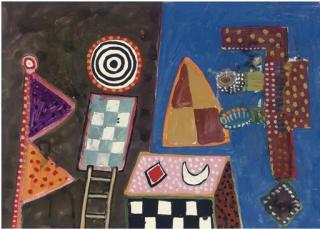 Alan Davie, H.R.S.A. - Night Palace No. 2