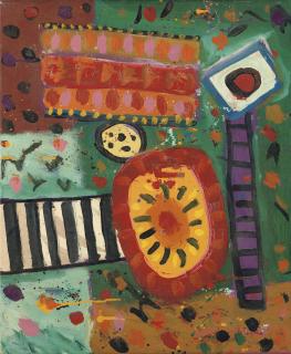 Alan Davie, H.R.S.A. - Sleeping Flower