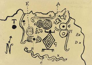 Alan Davie, H.R.S.A. - Study for a Map, Tapestry