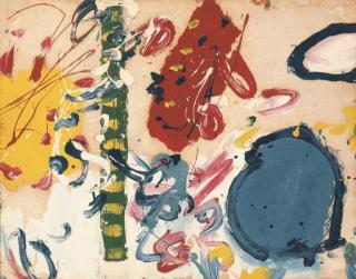 Alan Davie, H.R.S.A. - Untitled, Painting 22