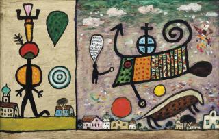 Alan Davie, R.A. - Earth Power, Sky Power