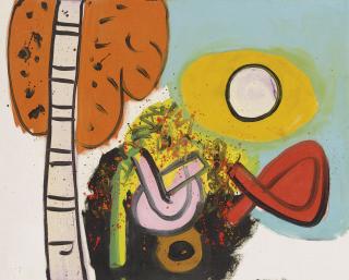 Alan Davie, R.A. - Golden Tree No. 1