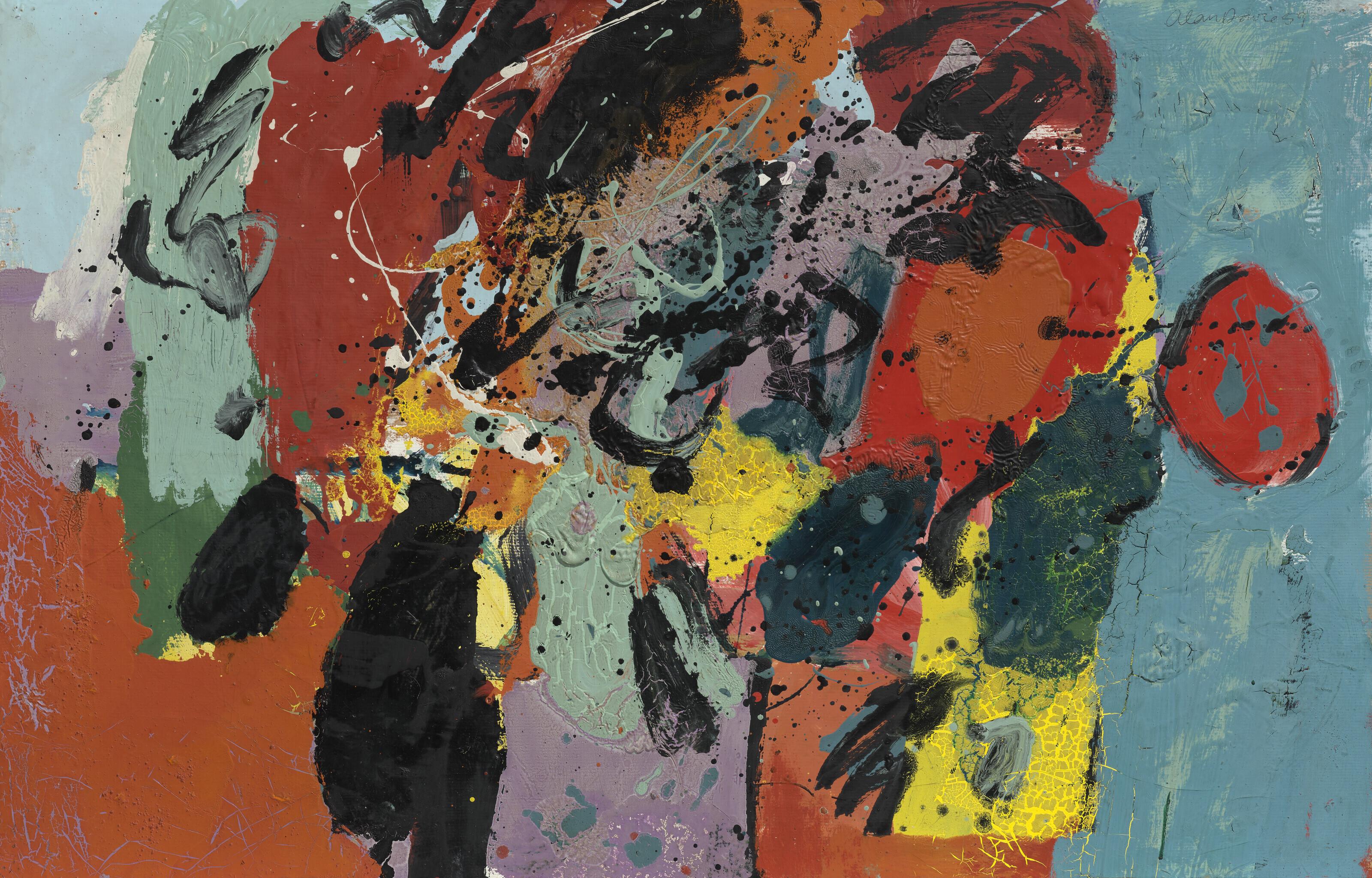 Alan Davie, R.A. - Hot Mountain