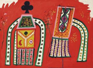 Alan Davie, R.A. - Insignias for Late Summer No. 4