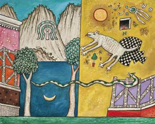 Alan Davie, R.A. - Opus 01069