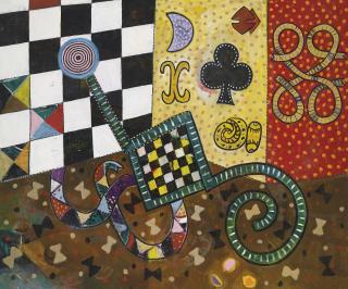 Alan Davie, R.A. - Phantom in the Room No. 10