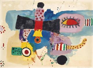 Alan Davie, R.A. - The Princess Dreams Of Flying