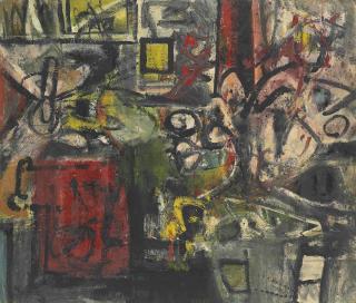 Alan Davie, R.A. - Untitled female