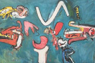 Alan Davie - A First Movement in Green