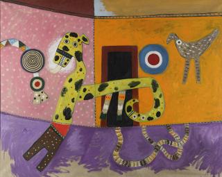 Alan Davie - Crazy Horse No.10