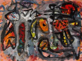 Alan Davie - Fish Loves Dog