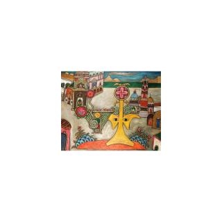 Alan Davie - Hallucination With Gold Pectoral And Temples