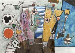 Alan Davie - Harbour Entrance