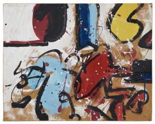 Alan Davie - Monkey Red