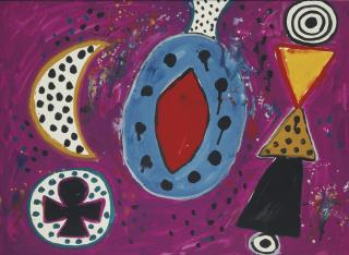 Alan Davie - Moon Maiden No 12