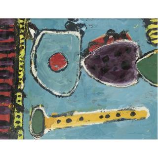 Alan Davie - My Next Sold Will Be In Blue