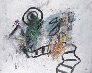 Alan Davie - Silver Serpent