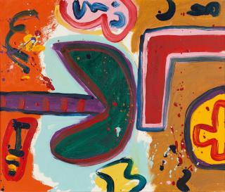 Alan Davie - „Smile of the chameleon No. 2“