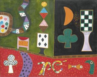 Alan Davie - Sorcerer\'S Wall No. 3