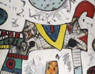 Alan Davie - Transformation Of The Wooden Horse No.2