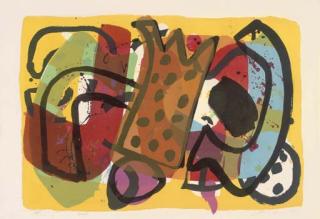 Alan Davie - XXXIV, from Zurich Improvisations