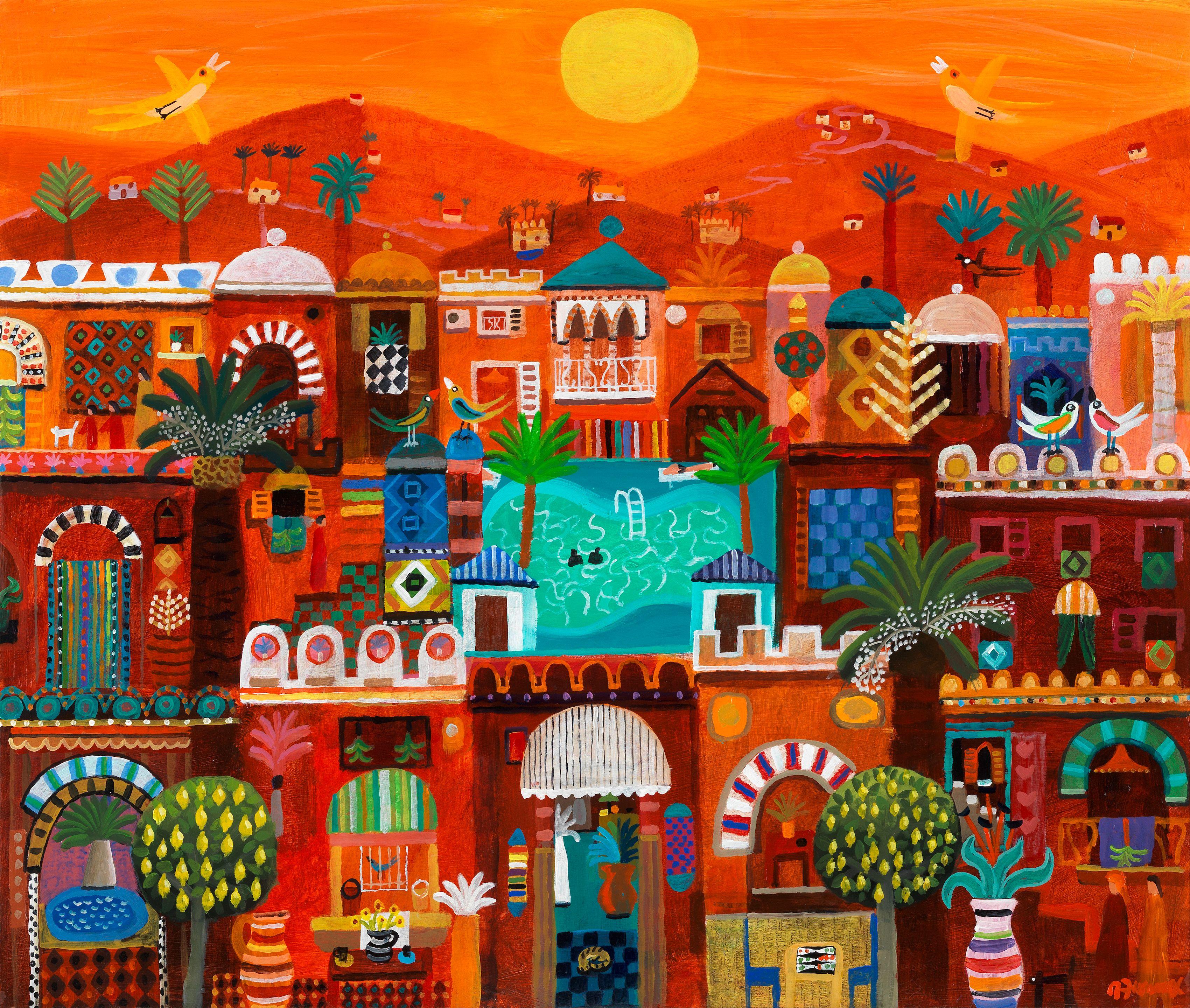 Alan Furneaux - Marrakesh Pool