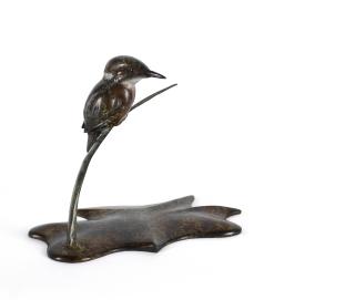 Alan Glasby O.B.E. - Kingfisher 25cm (9 13/16in) long.