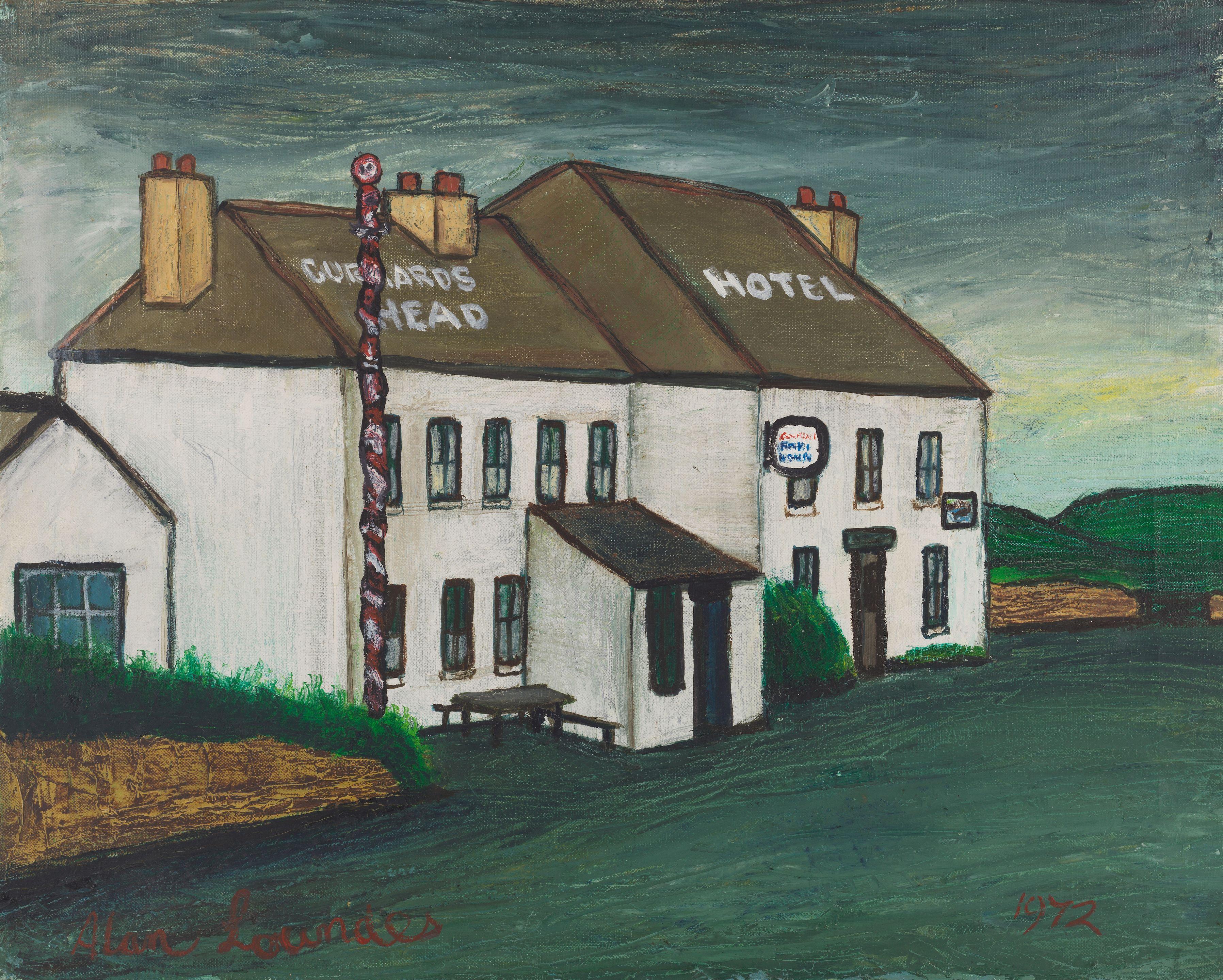 Alan Lowndes - Gurnards Head Hotel on a Quiet Mid-Afternoon (unframed)
