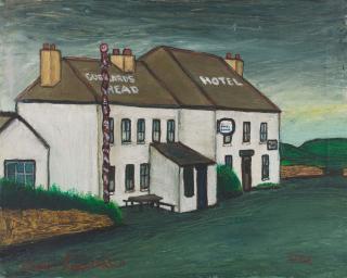 Alan Lowndes - Gurnards Head Hotel on a Quiet Mid-Afternoon (unframed)
