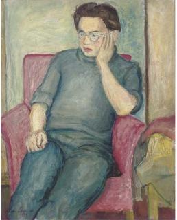 Alan Lowndes - Portrait of Cedric Gibbons