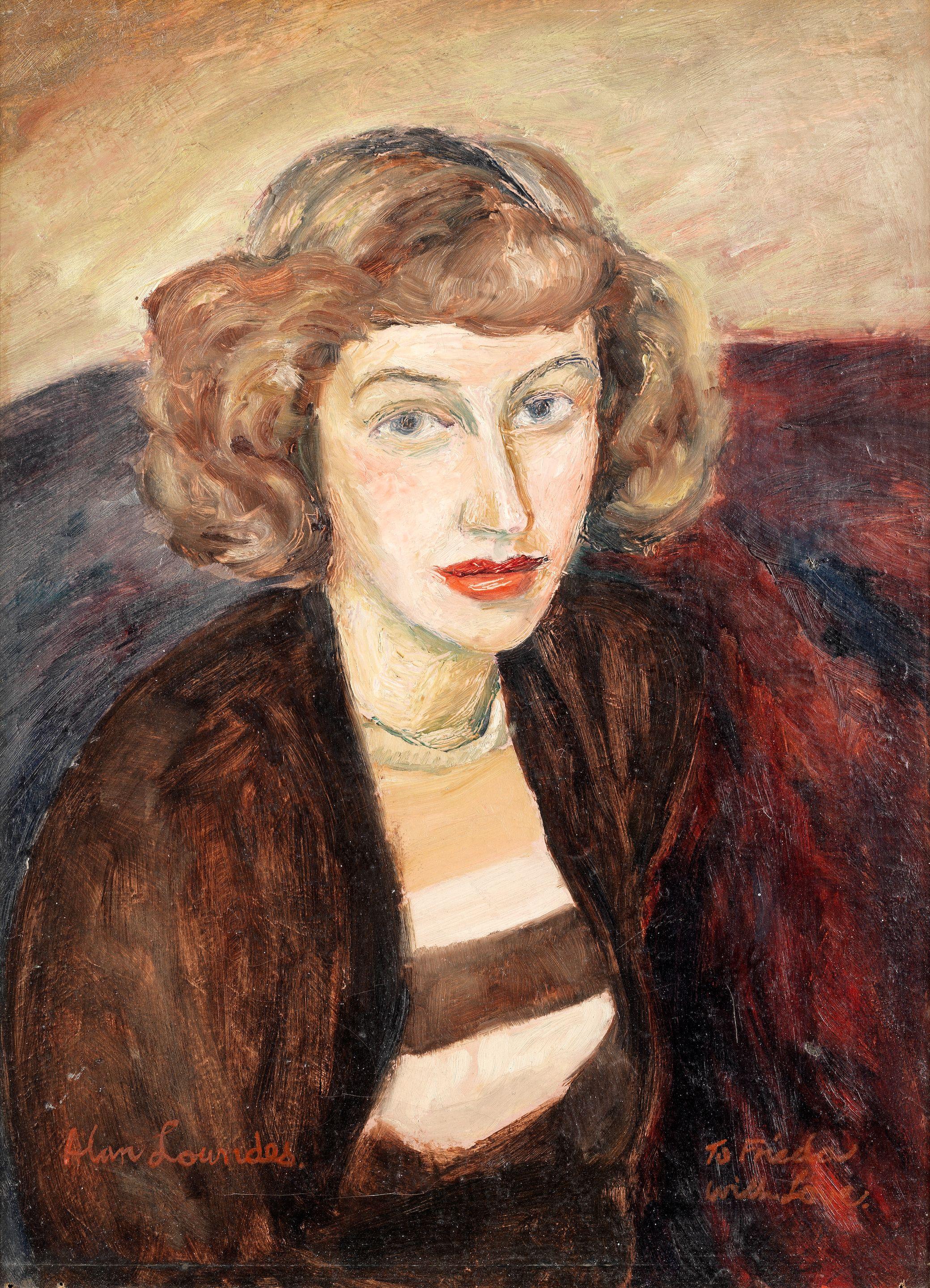 Alan Lowndes - Portrait of Frieda