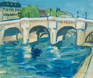 Alan Lowndes - The Seine, Paris