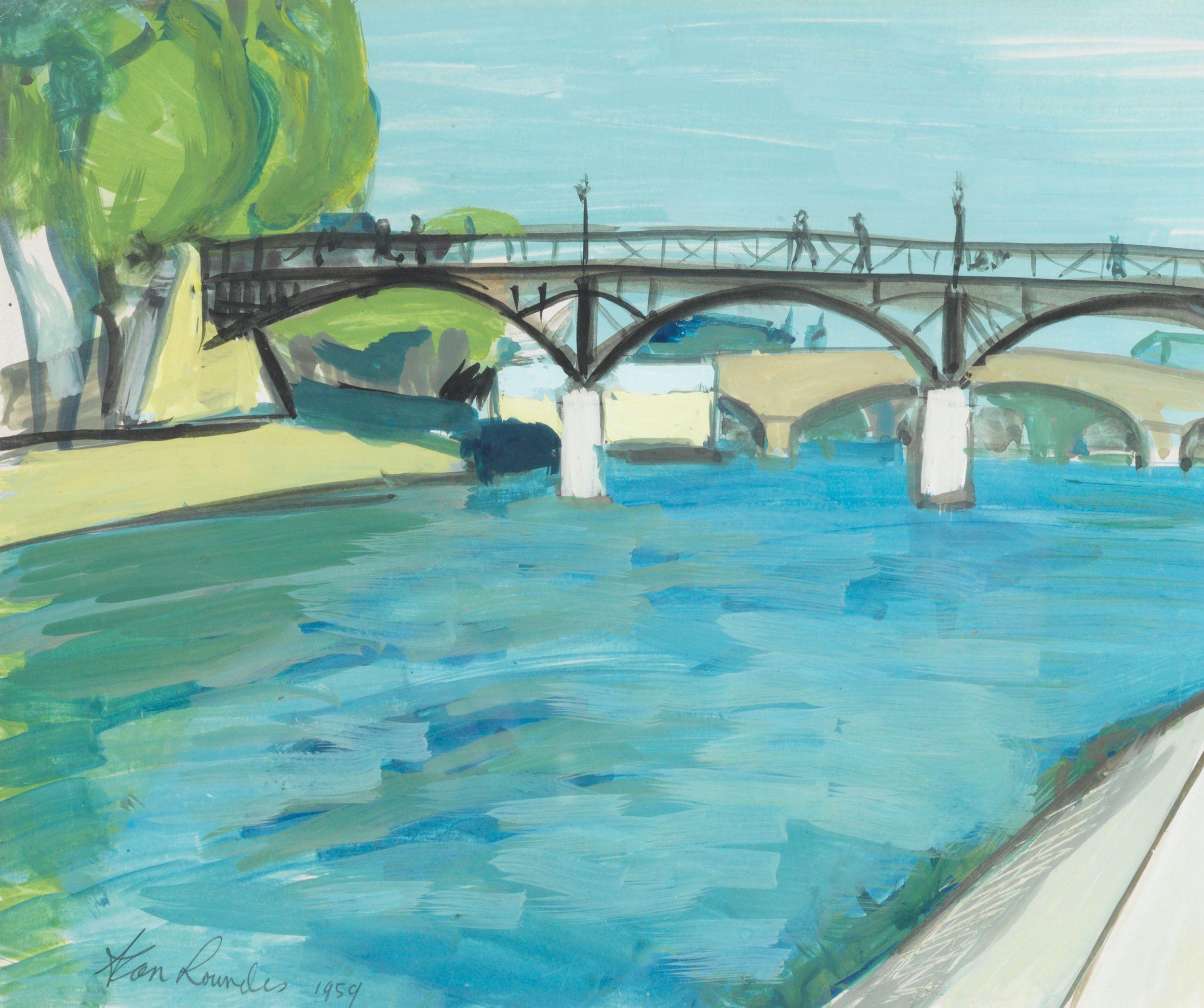 Alan Lowndes - The Seine, Paris
