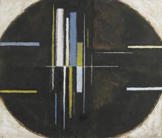 Alan Reynolds - Blue And Yellow On Ovid-Ground