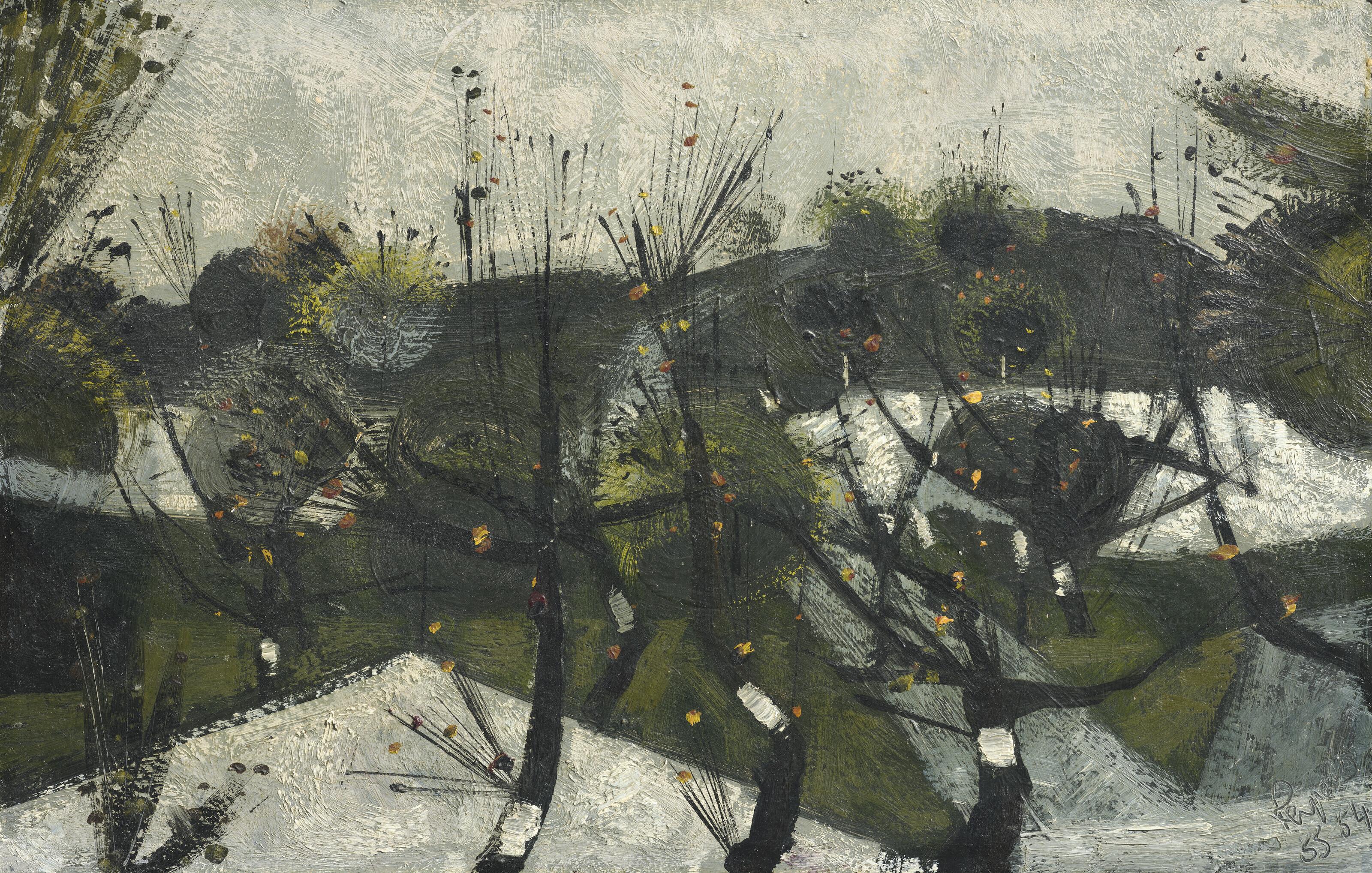 Alan Reynolds - Chalk Path, Early Autumn