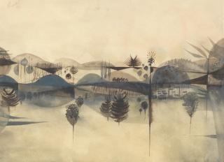 Alan Reynolds - Hillside, May Evening