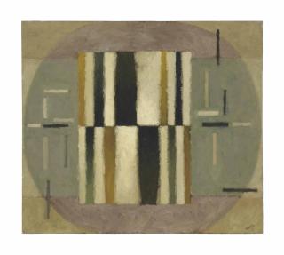 Alan Reynolds - Structure - Blue, Yellow, Black and White