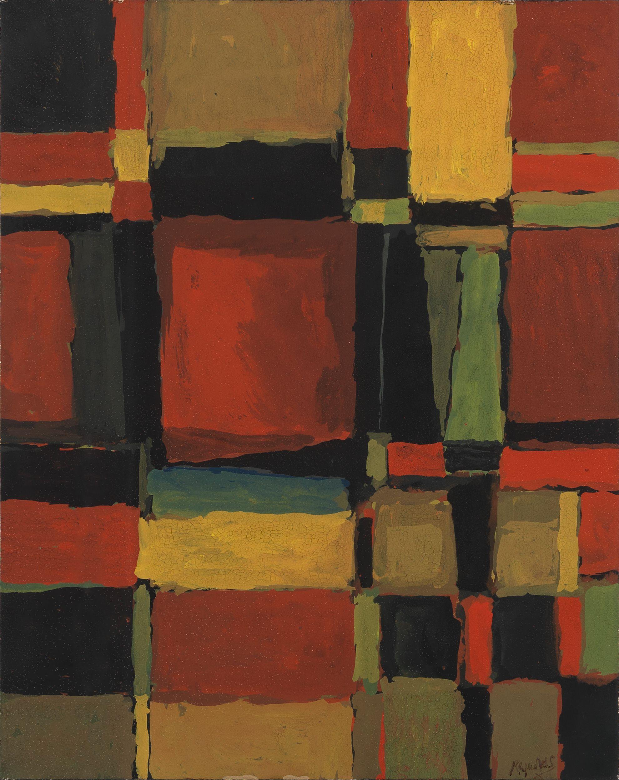 Alan Reynolds - Structure - Red, Green And Yellow